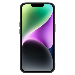 Текстурный чехол от Nillkin для iPhone 14 и 13, серия Textured Case S Magnetic Case, c поддержкой беспроводной зарядки MagSafe и полуавтоматический механизм сдвижной шторки