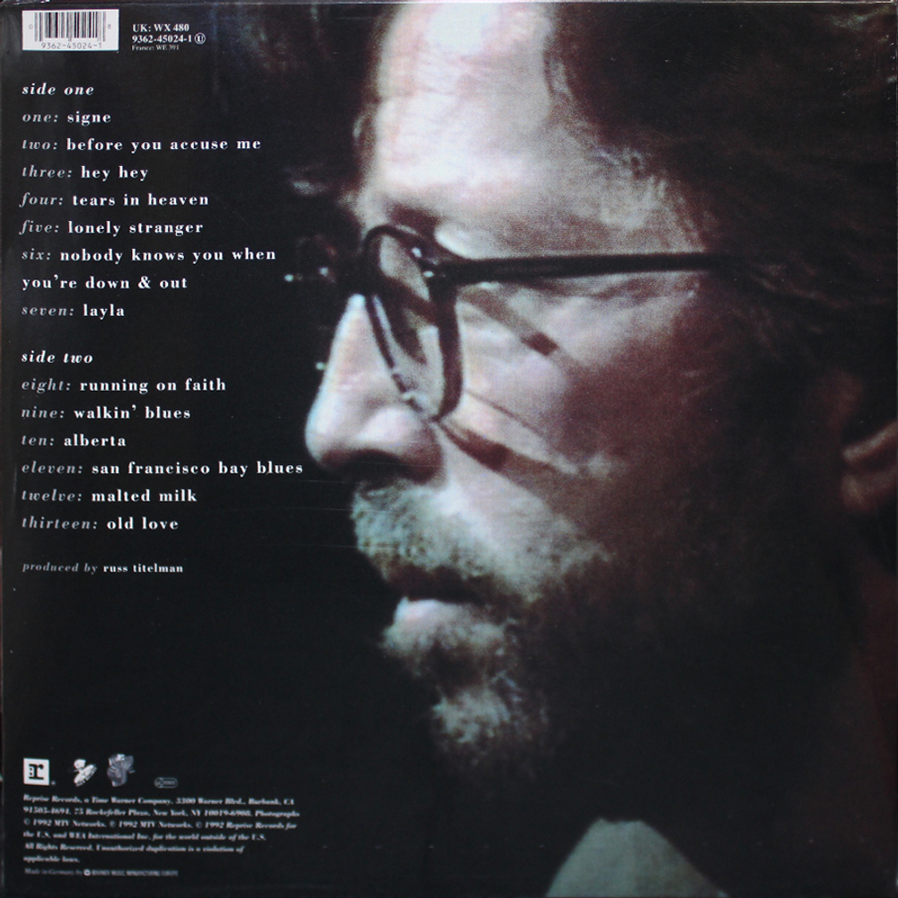 Eric Clapton / Unplugged (LP)