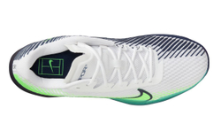 Мужские кроссовки теннисные Nike Zoom Vapor 11 Clay - white/green strike/midnight navy