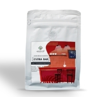 Кофе в зернах "Extra Bar" Смесь (Французская ) 250 гр.