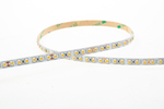 Лента светодиодная SMD тёпло-белая DC24V 9, 6W/m 3000K 1150Lm/m 120д/м CRI>85 IP20,  упаковка 5 метров,  ширина 8мм,  высота 2мм,  самоклейкая   Артикул: DN18381WWRA85