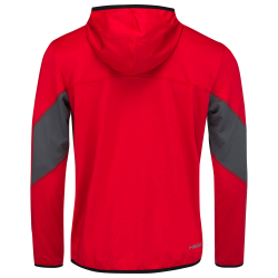 Мужская теннисная толстовка Head Club 22 Tech Hoodie M - red
