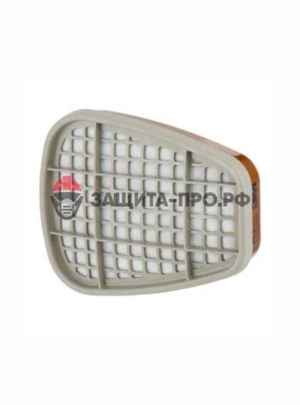 Противогазовый фильтр 3M 6051 А1, многоразовый, 1 шт