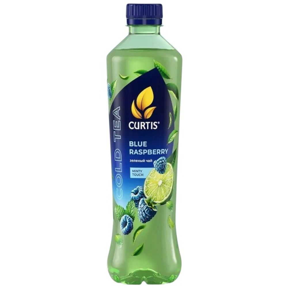Напиток негаз зел чай CURTIS BLUE RASPBRRY син.мал.лайм мята 0,5л