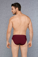 Набор из 3 трусов-брифов Doreanse Basic Cotton: зеленые, бордовые, синие (Размер: XXL) (Цвет: разноцветный)
