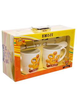 GAEM Art MUG-212/2 Н-р из 2-х кружек в подарочной коробке «Эмодзи»