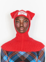 CHARLES JEFFERY LOVERBOY БАЛАКЛАВА ВЯЗАНАЯ КРАСНАЯ EARS