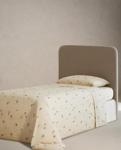 ZARA HOME ДЕТСКАЯ ПРОСТЫНЯ С ПРИНТОМ, РАЗНОЦВЕТНЫЙ