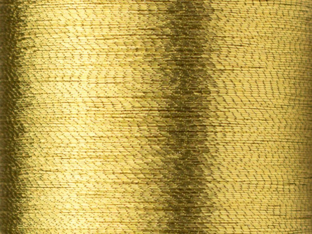 Нитки вышивальные металлизированные Madeira Metallic №40, 1000 м, цв. Gold 4, 9846, 5 катушек