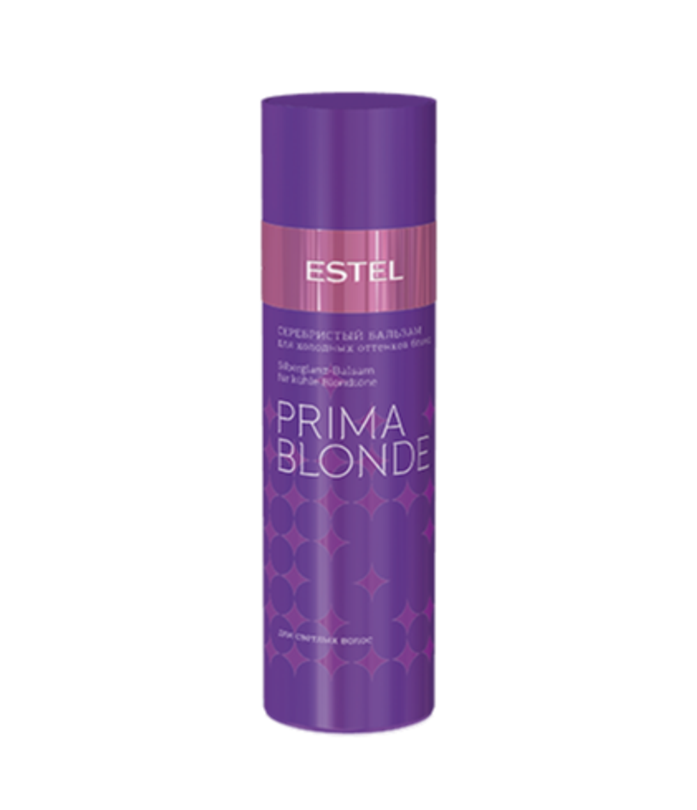 ESTEL Серебристый бальзам для холодных оттенков блонд PRIMA BLONDE, 200 мл