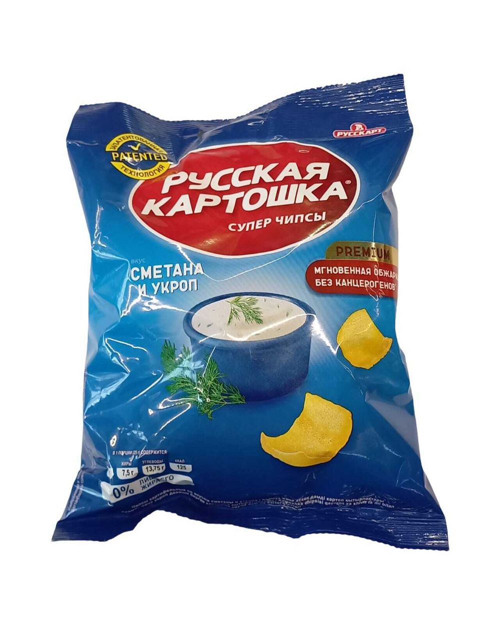 Чипсы "Русская Картошка" ассорти 20г
