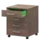 Тумба подкатная АТЛ-04 Темный шимо 440x450x600 Арго