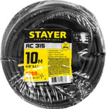 STAYER RC-315, КГ, 3 x 1.5 мм2, 10 м, 3700 Вт, IP44, силовой удлинитель-шнур (55026-10)