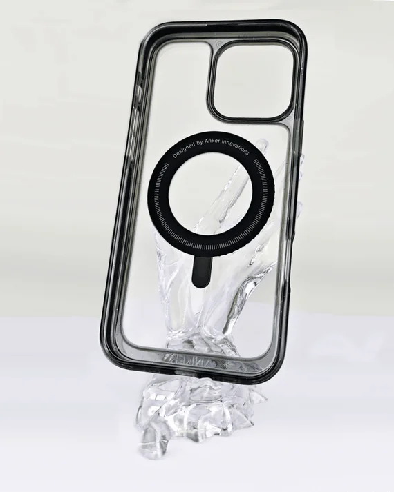 Чехол Anker MagGo Magnetic Case with Stand для Apple IPhone 16 Pro Max Черный (Black Stone)