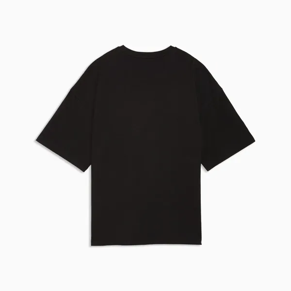 Футболка женская PUMA ESS GRAPHICS LEO LUXE Bedazzled Oversized Tee