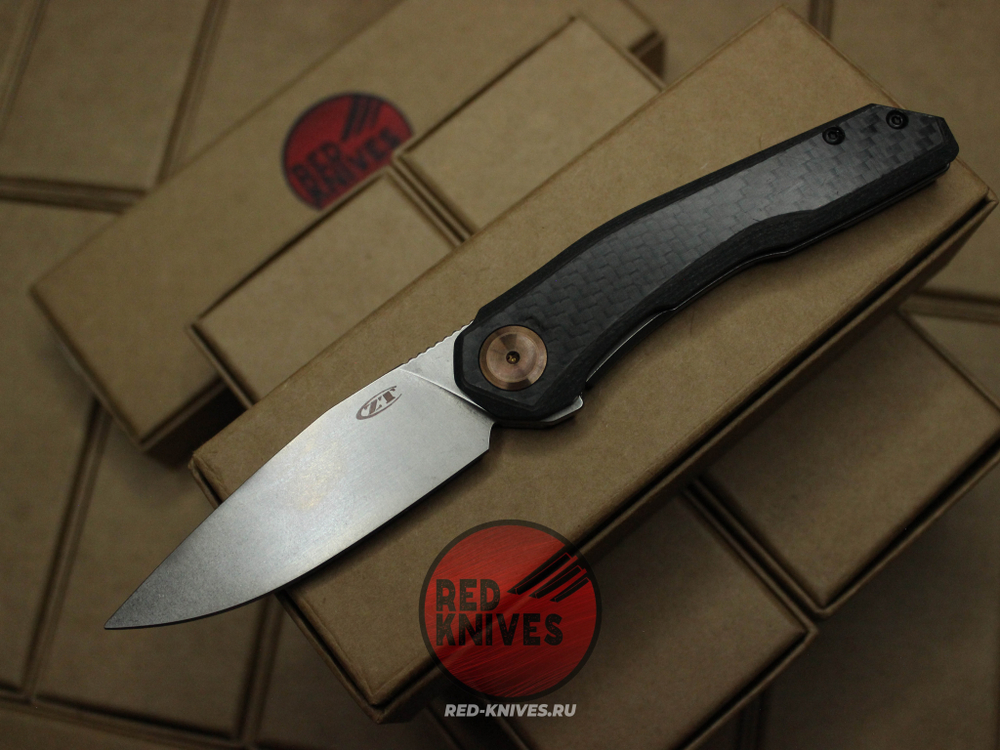 Нож Zero Tolerance 0545 - накладка карбон, серый клинок