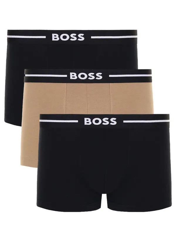 Трусы (набор 3 шт) мужские BOSS Trunk 3P Bold 10257114 01