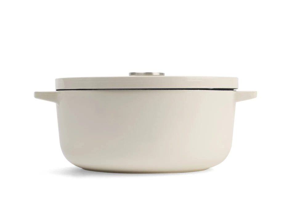 KitchenAid Чугунная кастрюля 22 см 3,3 л крем EAN 4894871009417