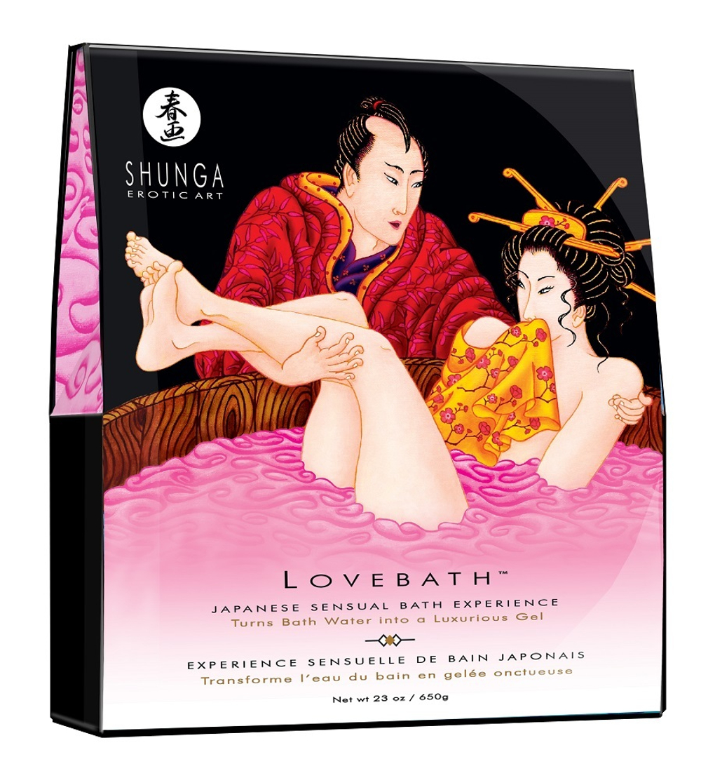 Shunga LoveBath - Порошок для принятия ванны, Фрукты Дракона, 650 гр