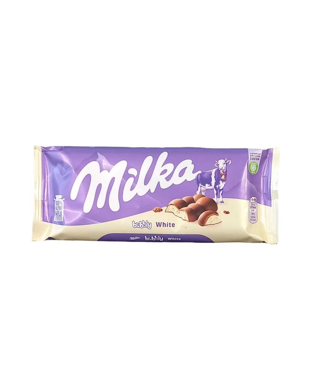 Милка Шоколад Bubbles White 95г
