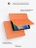 Чехол книжка для iPad 7/8/9 (10,2")/ Pro (10,5") Gurdini Milano Series Orange