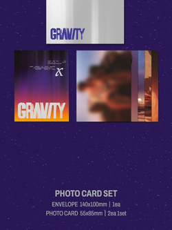 (ПРЕДЗАКАЗ) Альбом XIA (KIM JUN SU) - GRAVITY 5th Full Album SOLAR (LIMITED) Version
