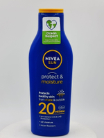 Солнцезащитный лосьон NIVEA Sun  SPF 20, водостойкий, увлажняющий, 200 мл (Германия)