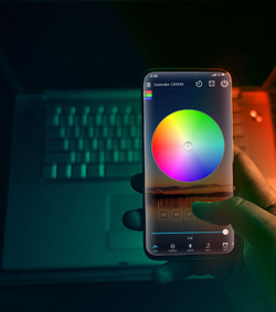 Wi-Fi RGB ленты контроллер, Алиса + пульт 12-24V