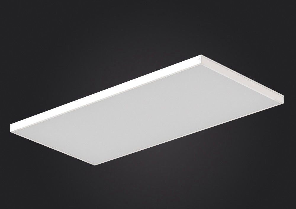 Светильник LED ДВО 105Вт 3000К 13500Лм IP65 призма 1195х595х40мм DARKLUM