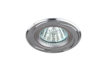 Встраиваемый светильник алюминиевый ЭРА MR16, 12V, 50W хром