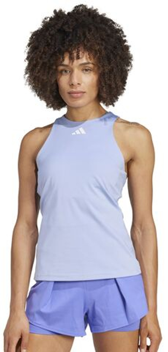 Женский топ теннисный Adidas Y-Tank - небесный