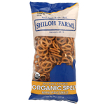 Shiloh Farms, мини-крендели, с органической полбы, без добавления соли, 227 г (8 унций)