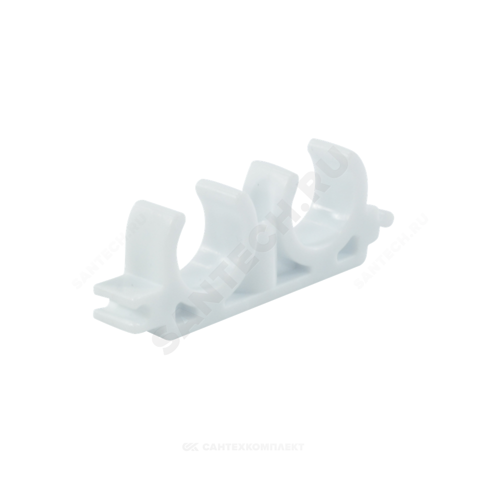 Опора PP-R двойная белая Дн 32 VALFEX 10161032