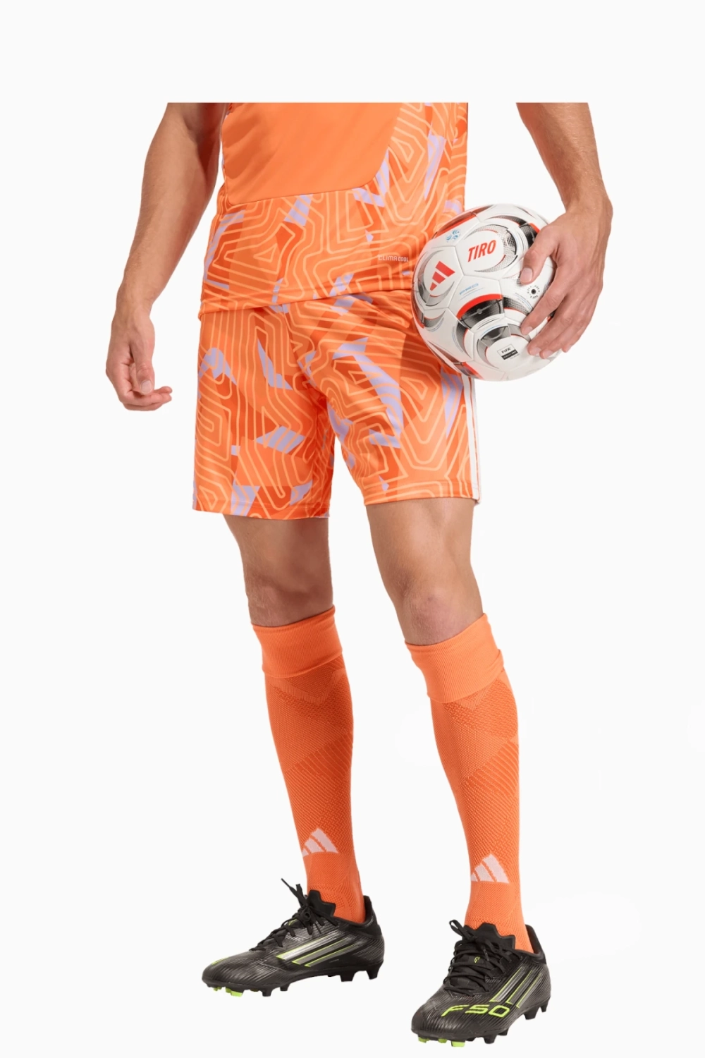 Вратарские шорты adidas Tiro 26 Competition - оранжевый