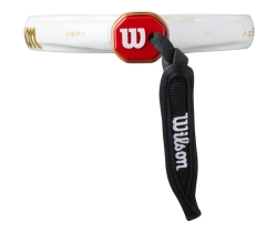 Ракетка для падел тенниса Wilson Defy V1 SE Padel - white/gold