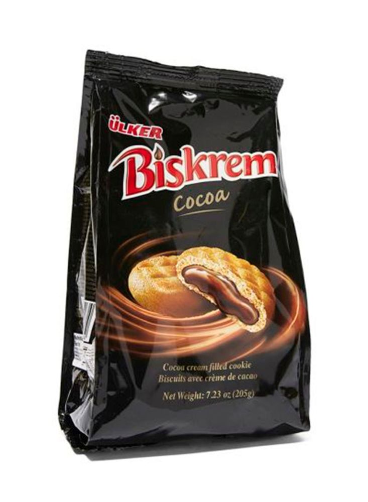 Печенье Ulker Biskrem с какао-кремом, 205 г