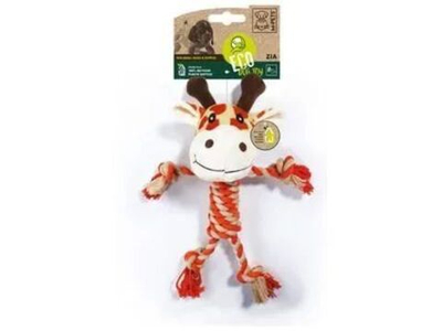 M-PETS Игрушка мягкая для собак Жираф Зия ECO ZIA, 33 см