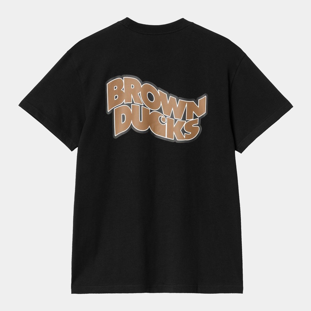 Футболка мужская CARHARTT S/S Brown Ducks T-Shirt