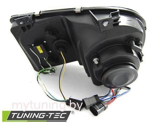 Передние фары tube light chrome для Chrysler 300C