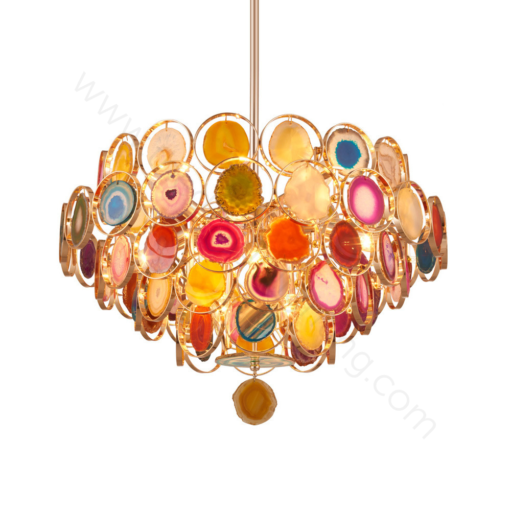 Ceiling design lamp Agate disk by Ligth Room