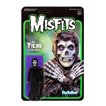 Фигурка Super7 - Misfits ReAction Figure - The Fiend (Midnight Black)