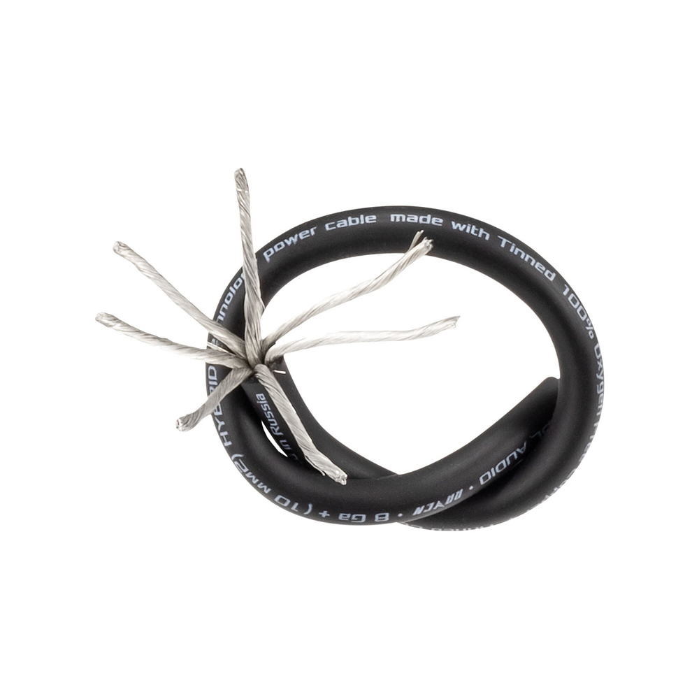 RAVEN POWER CABLE 8 GA BLACK