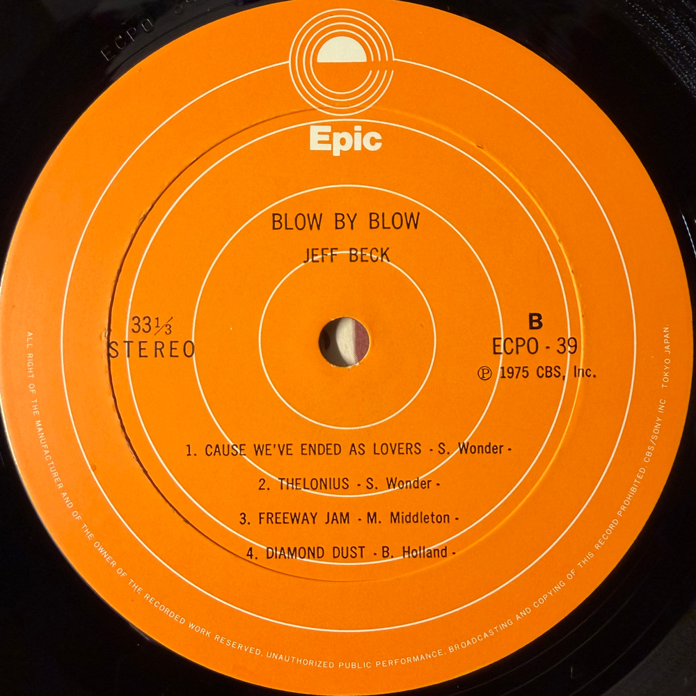 Jeff Beck – Blow By Blow (Япония 1975г.)