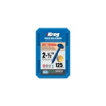 Шурупы с крупным шагом 2-1/2"-125 шт Kreg SML-C250B-125-INT