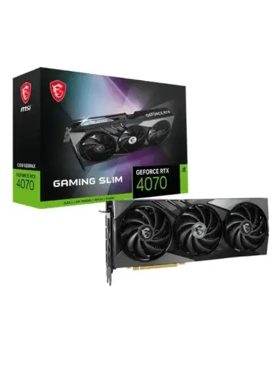 Видеокарта GeForce RTX 4070 GAMING SLIM 12 ГБ