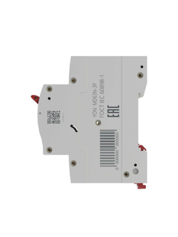 Выключатель автоматический модульный 3п C 50А 6кА MD63N YON MD63N-3PC50