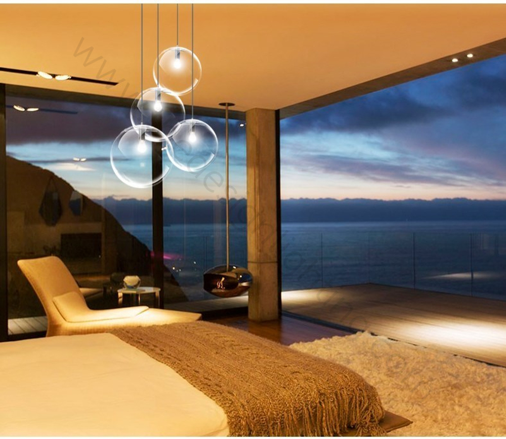 Pendant design lamp  SELENE by ClassiCon D20 (Black)