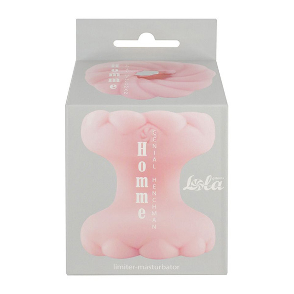 Розовый мастурбатор-стоппер 8см Lola Games Homme Genial Henchman 7012-03lola