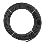 Труба гладкая ПНД жесткая d25 мм (100 м) черная EKF-Plast (100.00 шт.)