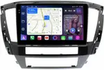 Магнитола для Mitsubishi Pajero Sport 3 2020-2024, Montero Sport (прямоугольный климат) - FarCar S500-TS18 монитор 10.36" QLED на Android 14, CarPlay, 4G SIM-слот